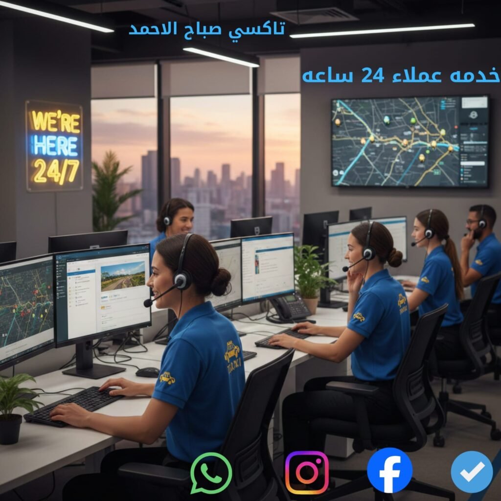 تاكسي صباح الاحمد خدمة توصيل امنة